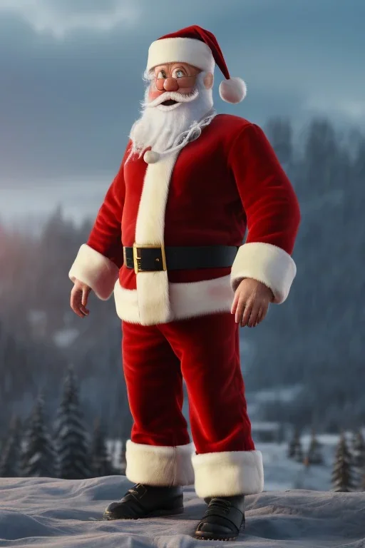 santa 8k quality