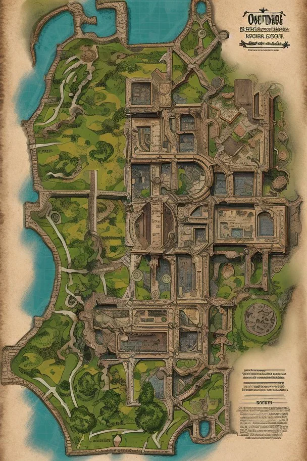 battle map dnd victorian city