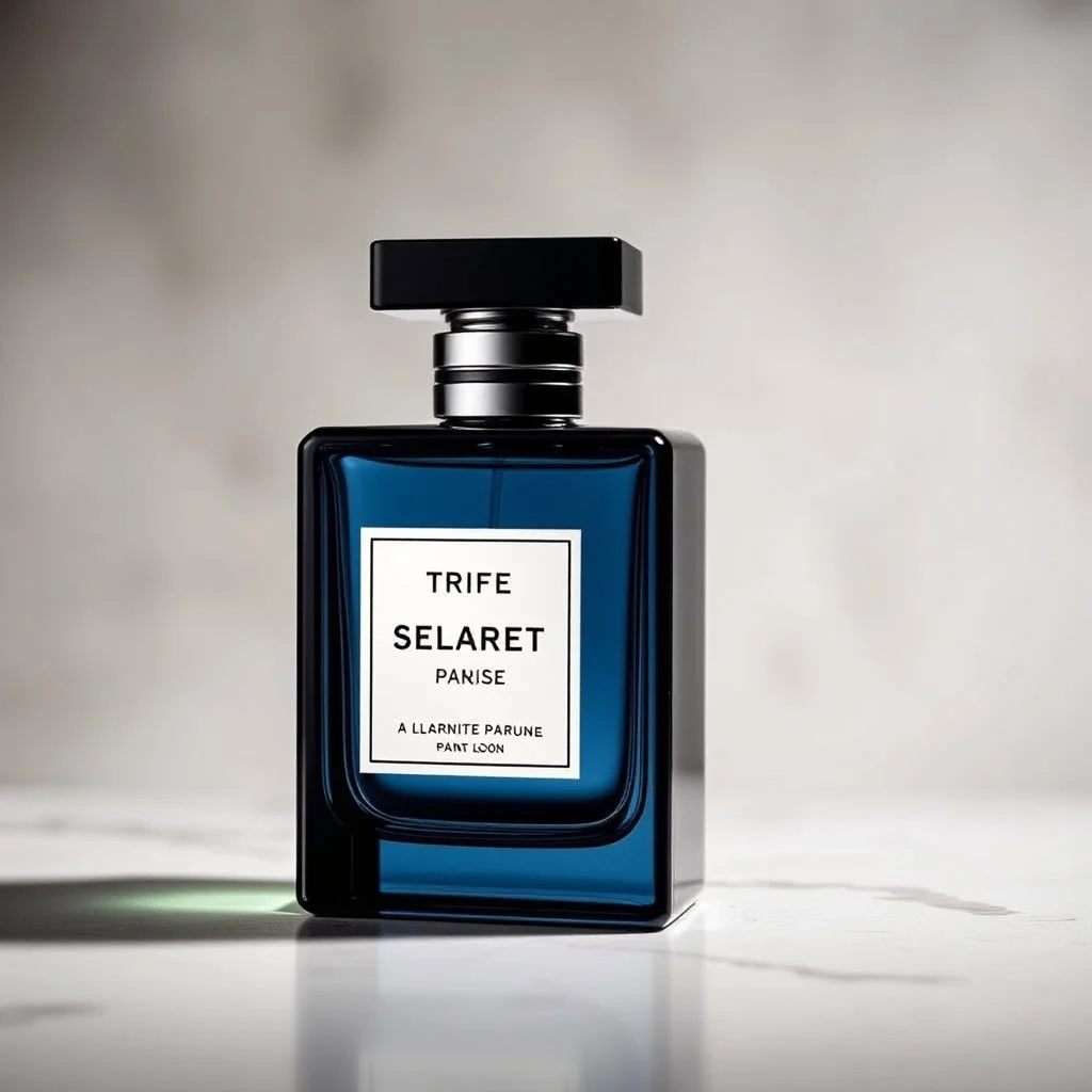 Perfume advertisement.