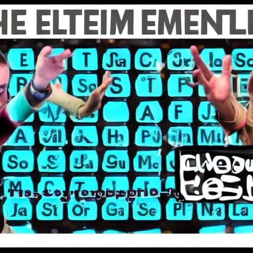 Excited YouTuber reacts to the periodic table of the elements