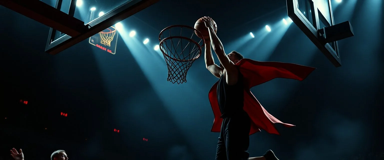 absurd profile of the ultimate basket vampire, vampires cant jump basket ball