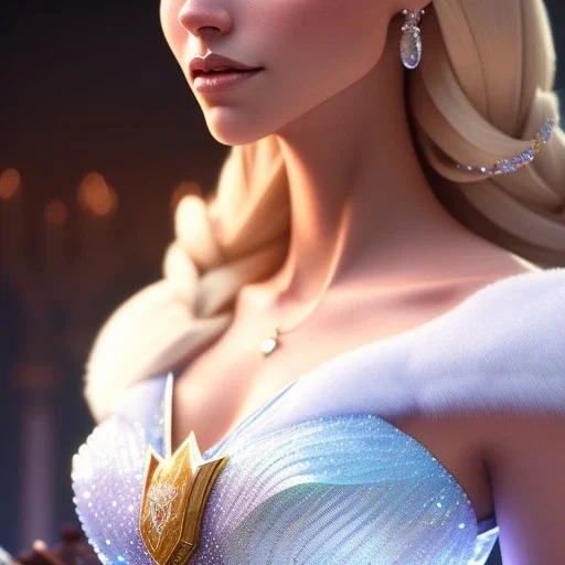 Elsa, d & d, fantasy, intricate, elegant, highly detailed, digital painting, artstation, concept art, matte, sharp focus, illustration, hearthstone, art by artgerm and greg rutkowski and alphonse mucha, 8k