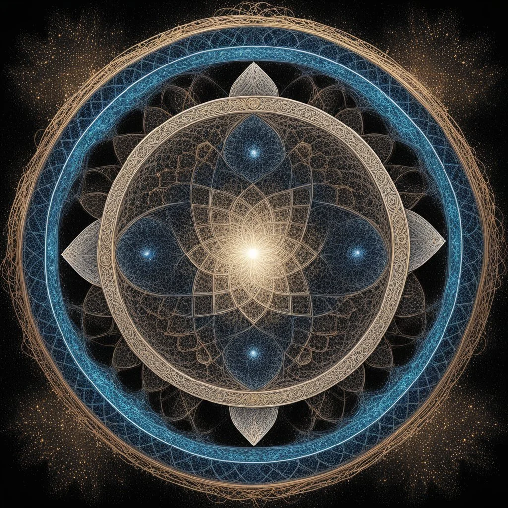 Despite few-symbol definition 𝐙 ↦ 𝐙²+𝐂 no finite computation exhausts an infinite fractal. Any algorithm gives only approximations. When facing infinitely intricate, infinitely explorable universes, the power of mathematical abstraction is to encode infinite in finite symbolic form.