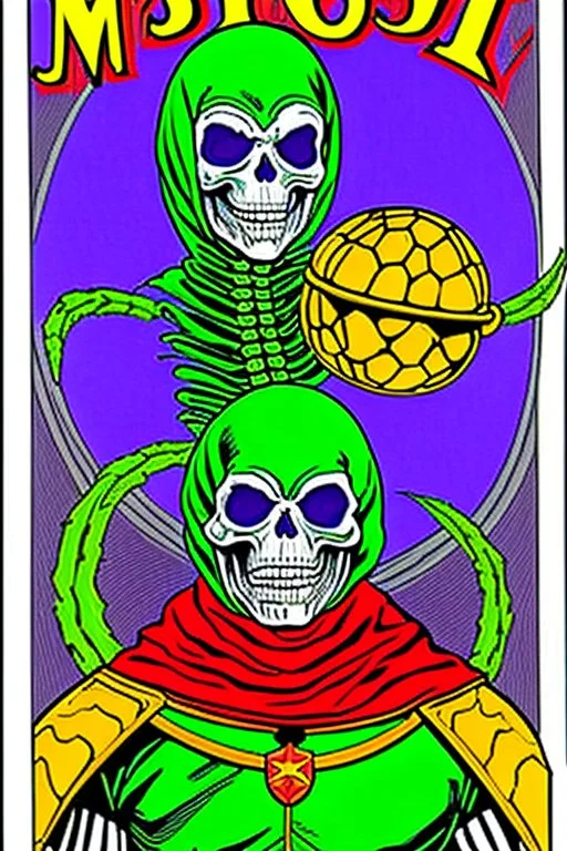 Anthony Fauci dressed as Skeletor