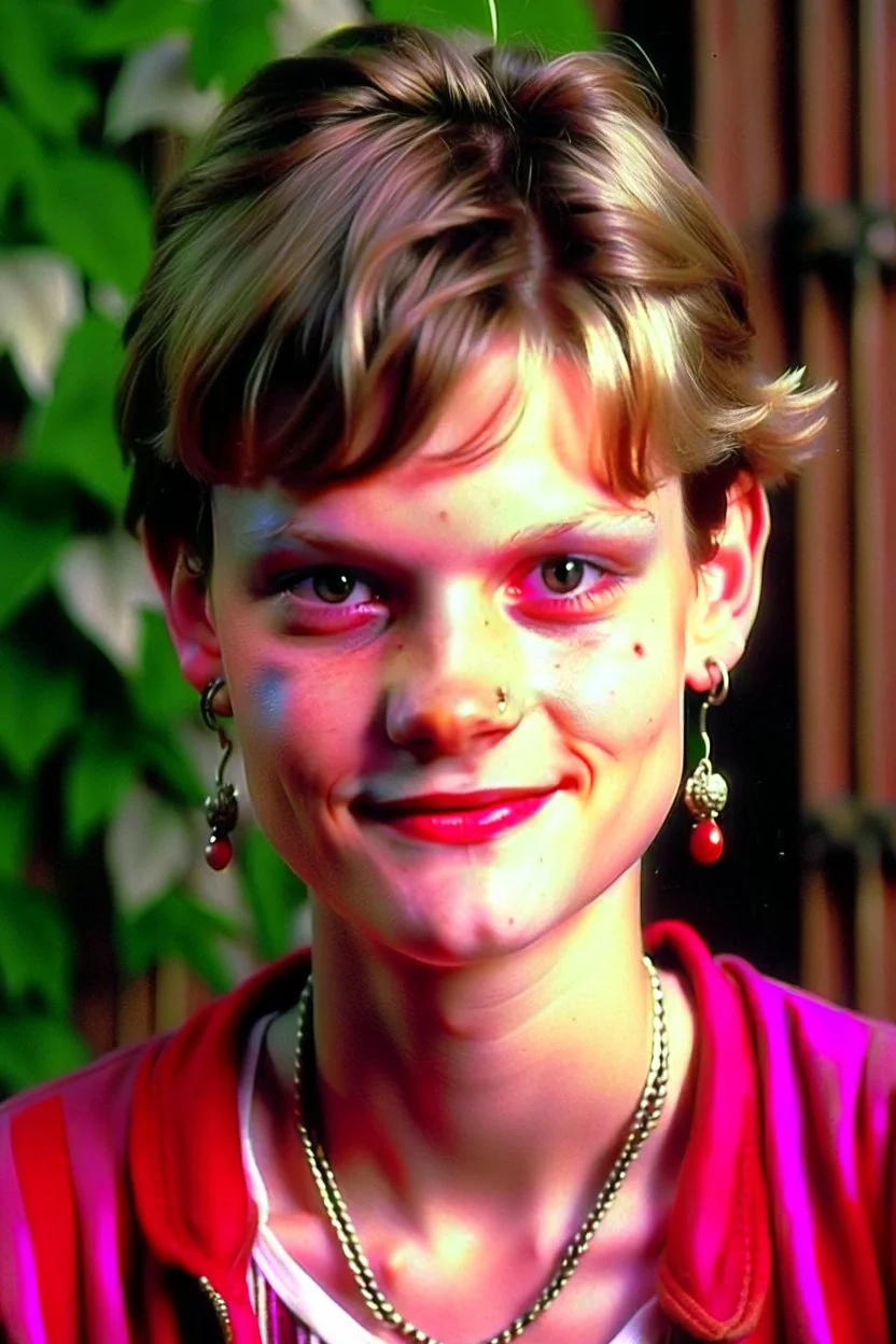 Fotorealistisch Martha Plimpton als Teenager