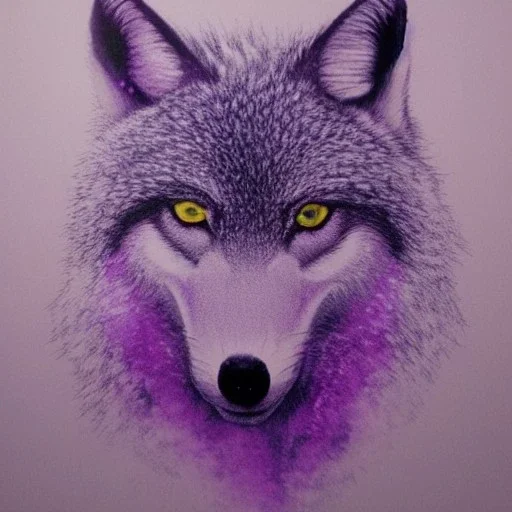 Purple wolf