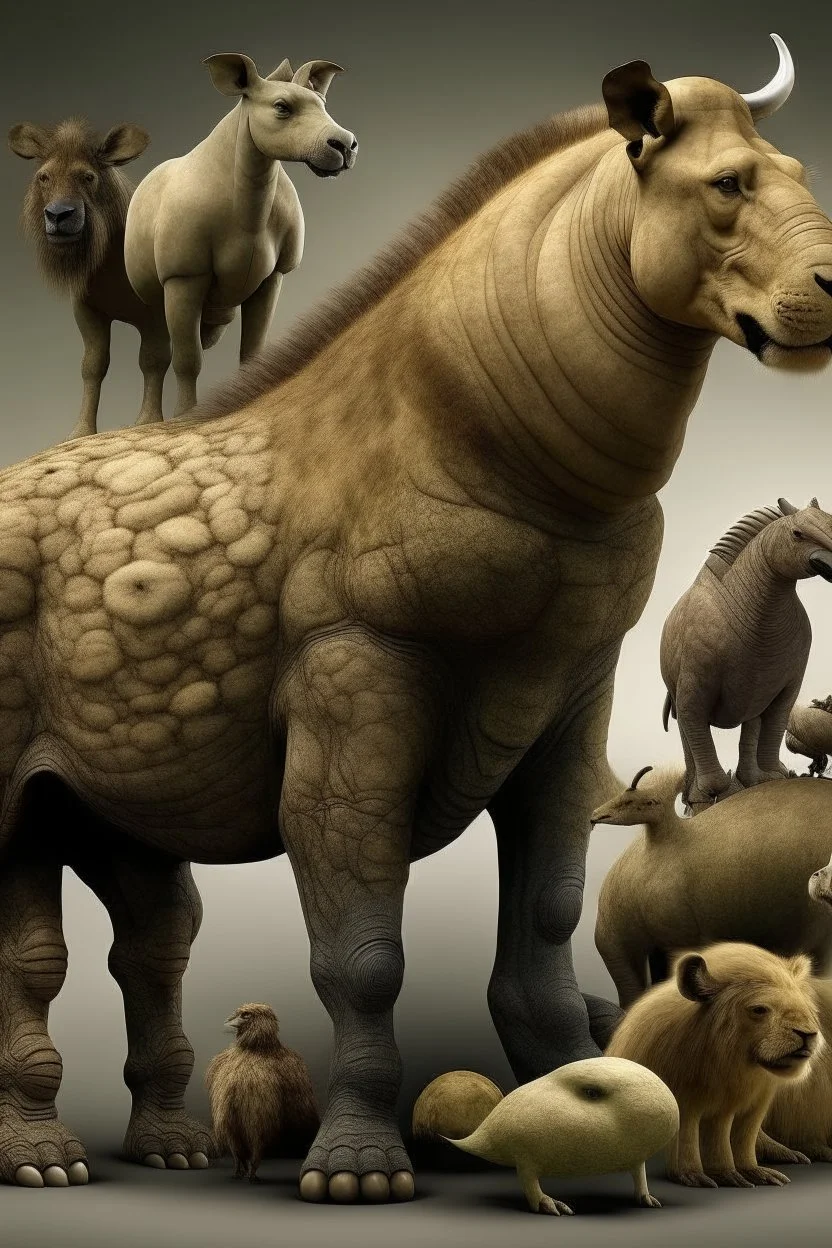 all worlds animals combined in one big animal