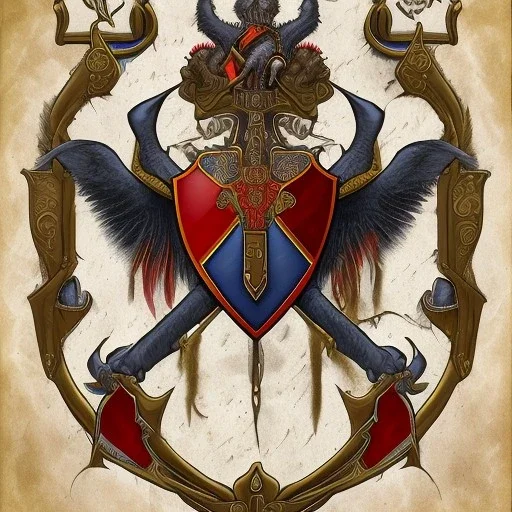 escudo de armas antiguo vampiras