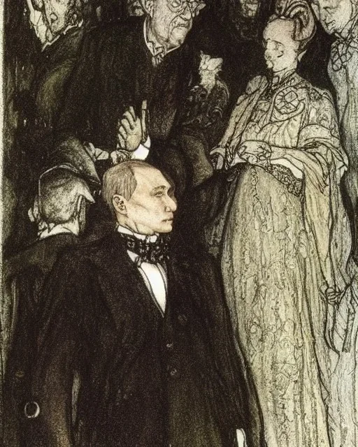 Arthur Rackham president Putin