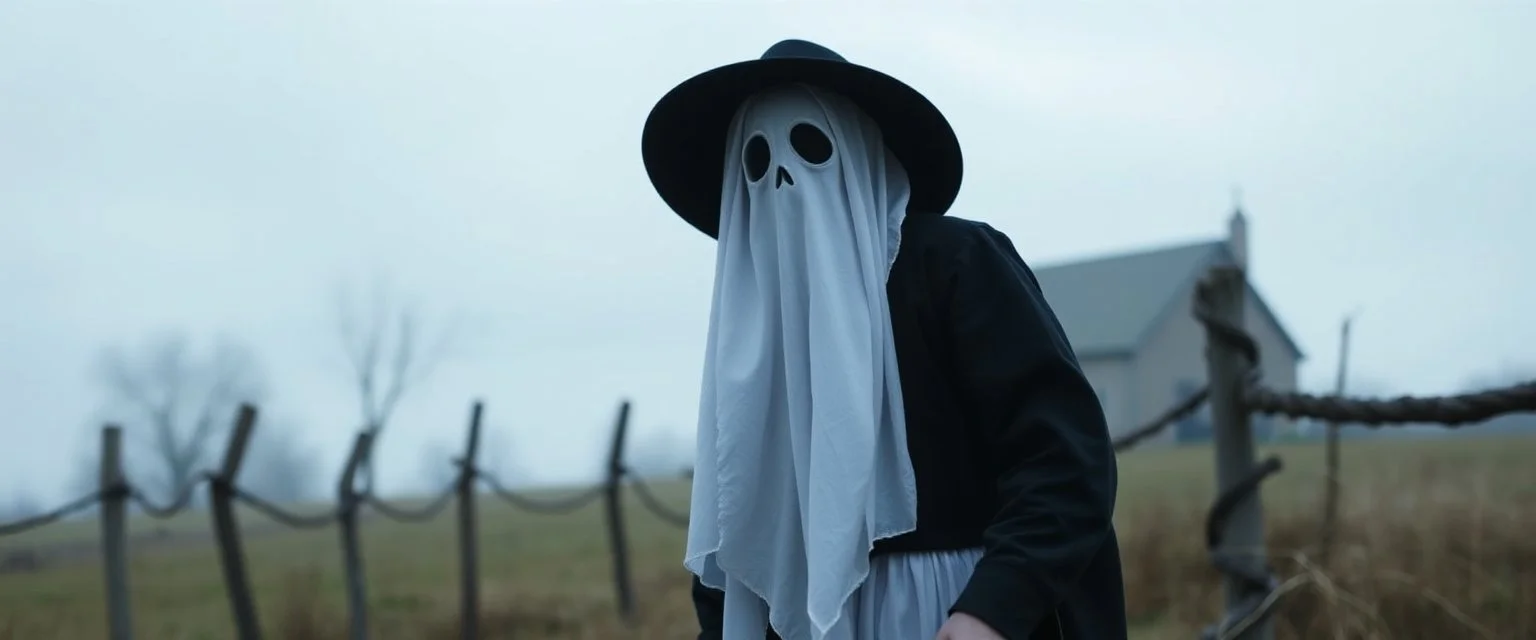 amish ghost dressed in amish outfit