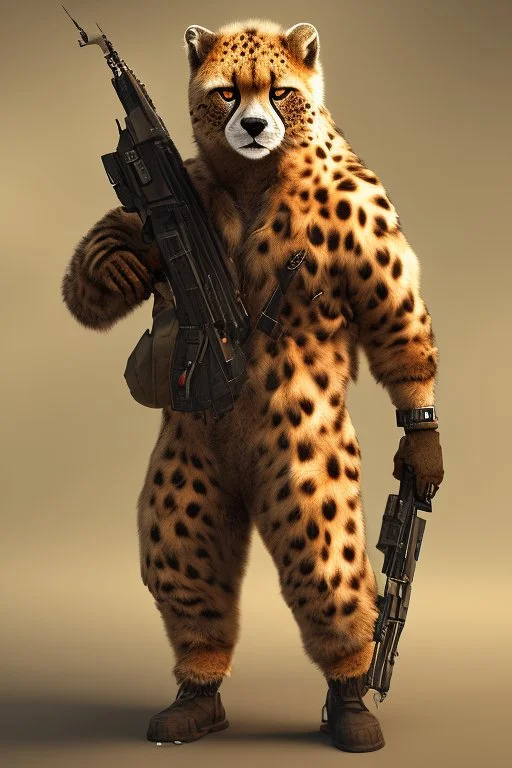 Bf4 russian engineer but it's furry cheetah