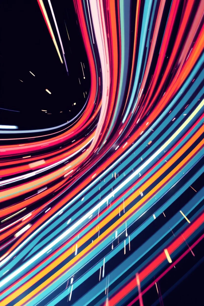 energetic and fragmented speed striped verical vector