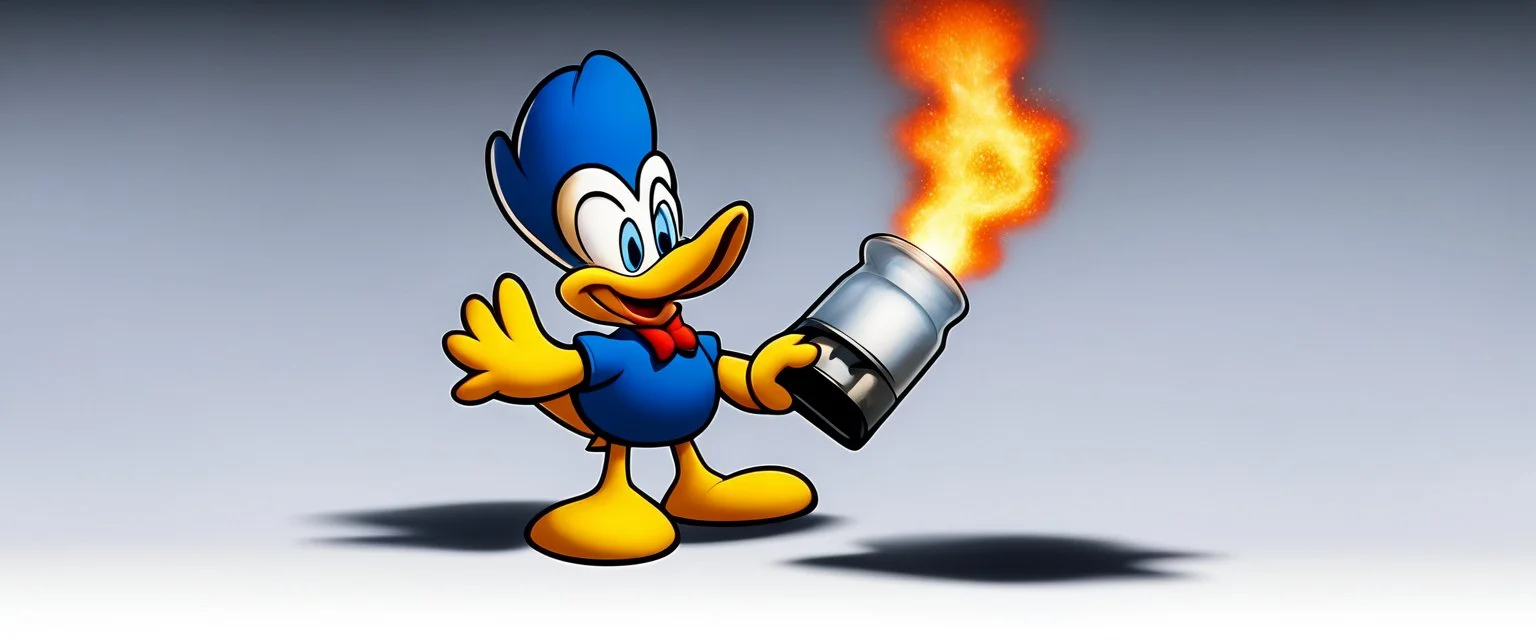 Donalditt var ett spreng- og drivstoff oppfunnet av Donald Duck ved ett uhell da han lekte seg med et kjemisett Ole, Dole og Doffen hadde kjøp for sparepengene sine. Kjennetegnelsen ved det er at det er ett kraftig stoff som når det brenner, brenner veldig raskt og med en voldsom reaksjon. Donalditt ble hovedsakelig brukt som drivstoff, men Donald fikk noe av stoffet til å detonere ved ett uhell. Når Donalditt brukes som drivstoff, utløser det vanvittige krefter.