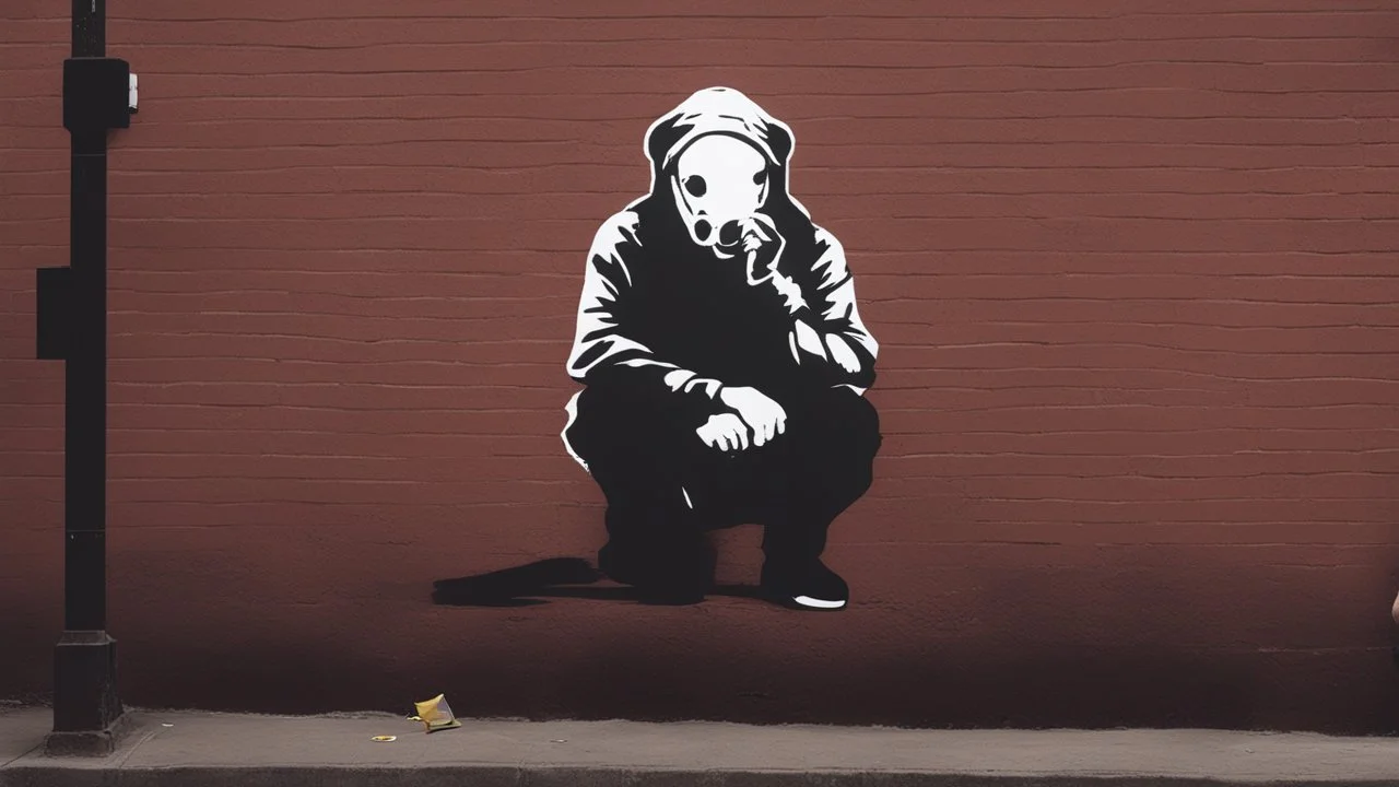 hacker by banksy