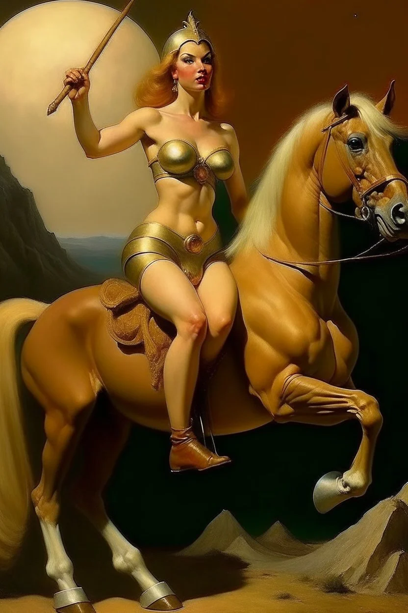 marjprie taylor greene as a centaur