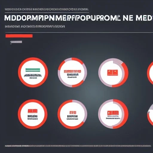 web graphics, medium shot lady Neumorphism