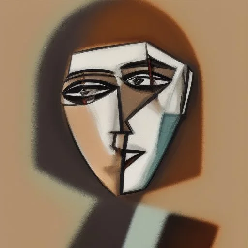 picasso abstract brown woman lying more cubism