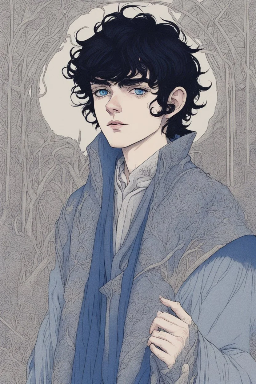 black hair freckles blue eyes young wizard beardsley