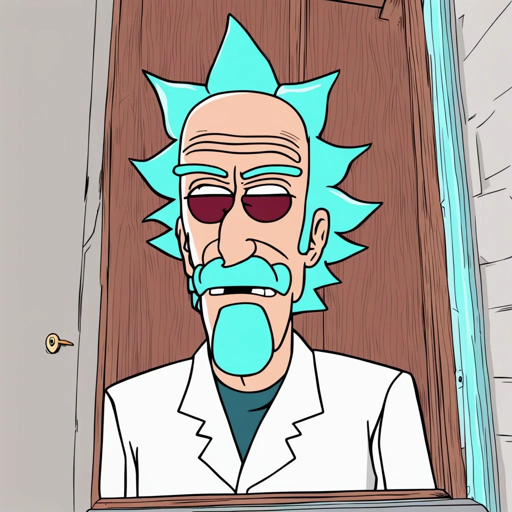 Door Rick and Ironic