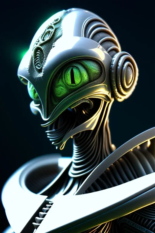 alien, Borg, 8k, finely detailed, photo realistic.