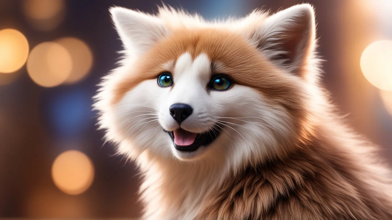 Strange, innovative, beautiful, unknown furry humanoid, exquisite body, striking fur, happy, intelligent, thoughtful, friendly, extreme characteristics, beautiful volumetric lighting, attractive composition, photorealistic, bokeh blur, extremely detailed, chiascuro