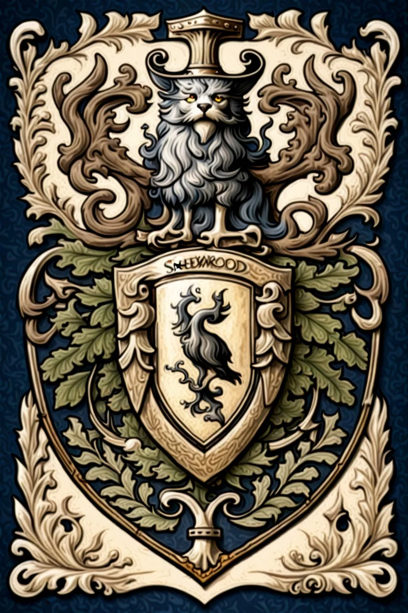 The Sherwood family crest