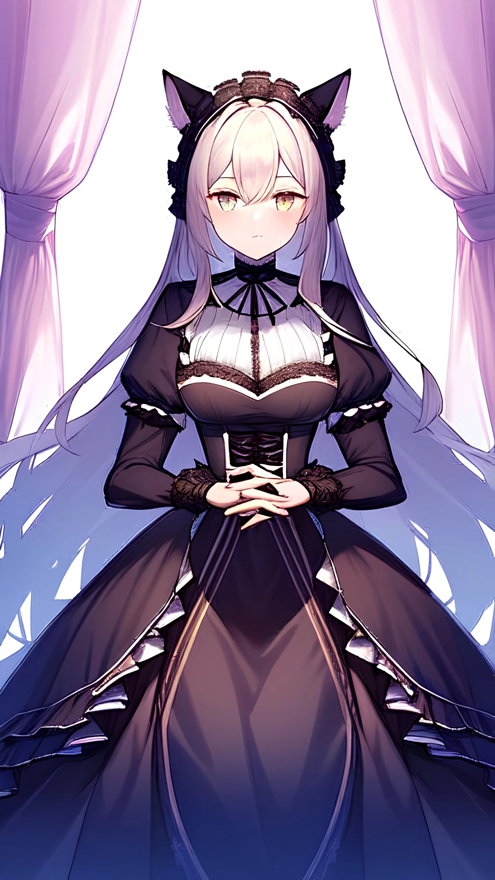 (Fox Girl) (Twins) (Elegant Gothic Lolita) Thic