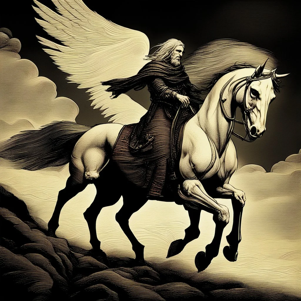 And I looked, and behold a pale horse: and his name that sat on him was Death, and Hell followed with him. And power was given unto them over the fourth part of the earth, to kill with sword, and with hunger, and with death, and with the beasts of the earth. — Revelation 6:8, King James Version