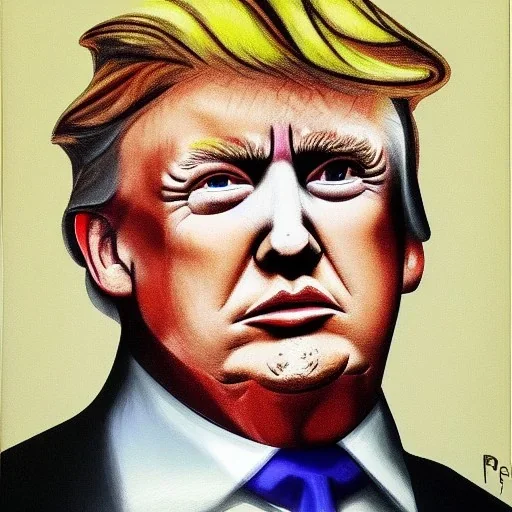 Donald trump by Picasso