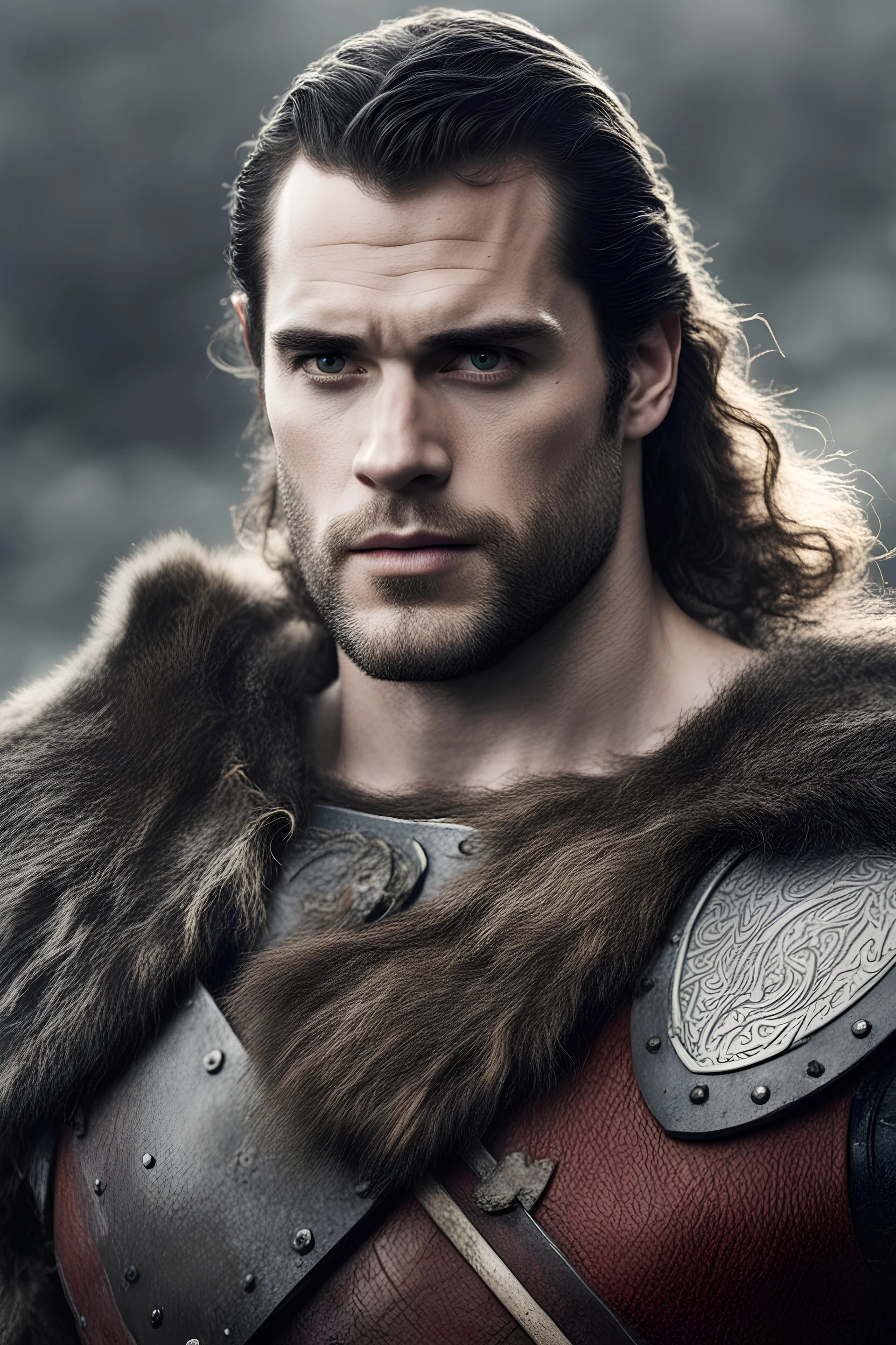 Henry Cavill as a Viking