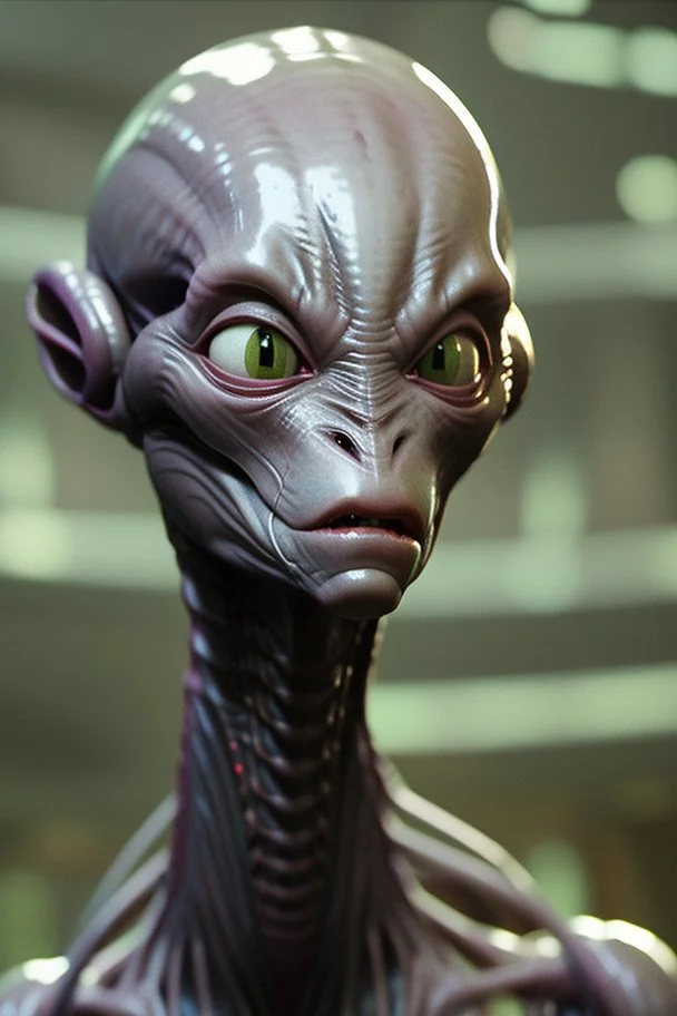 House alien, unreal engine 5, 8k resolution, photorealistic, ultra detailed, by greg rutowski