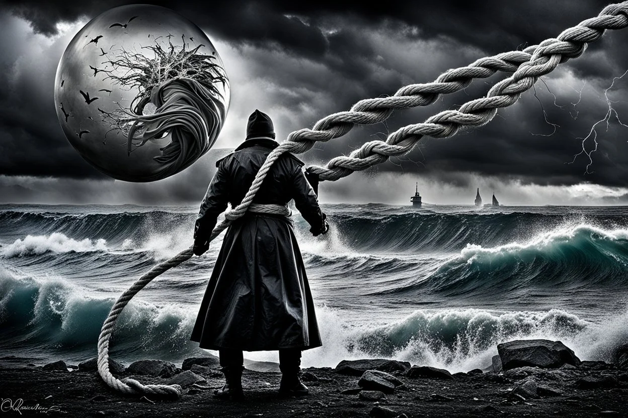 Sound the alarm bells! I have a rope in my hand too! I tremble, but not from fear; Pain and anger bubble up in my heart! Pain, because I see a new storm approaching my country, And fury and fury, because we are idle, because the dream is not torn from our eyes. detailed, high quality, sharp focus, cinematic