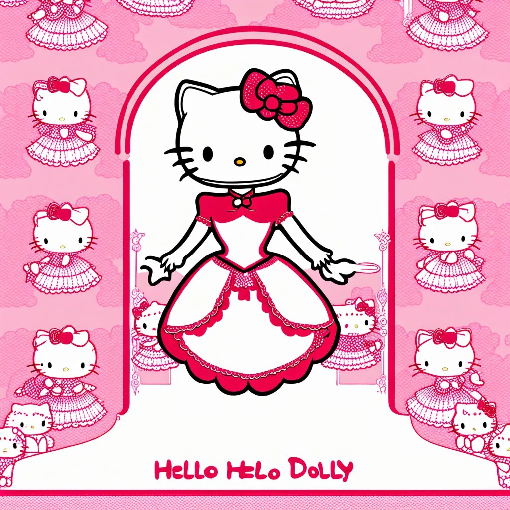 Hello Dolly meets Hello Kitty