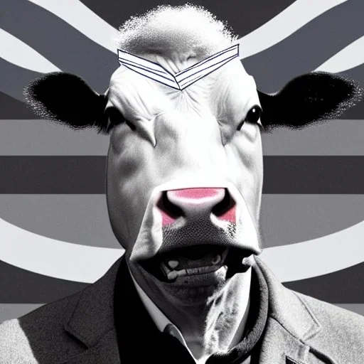 joe biden as a cow