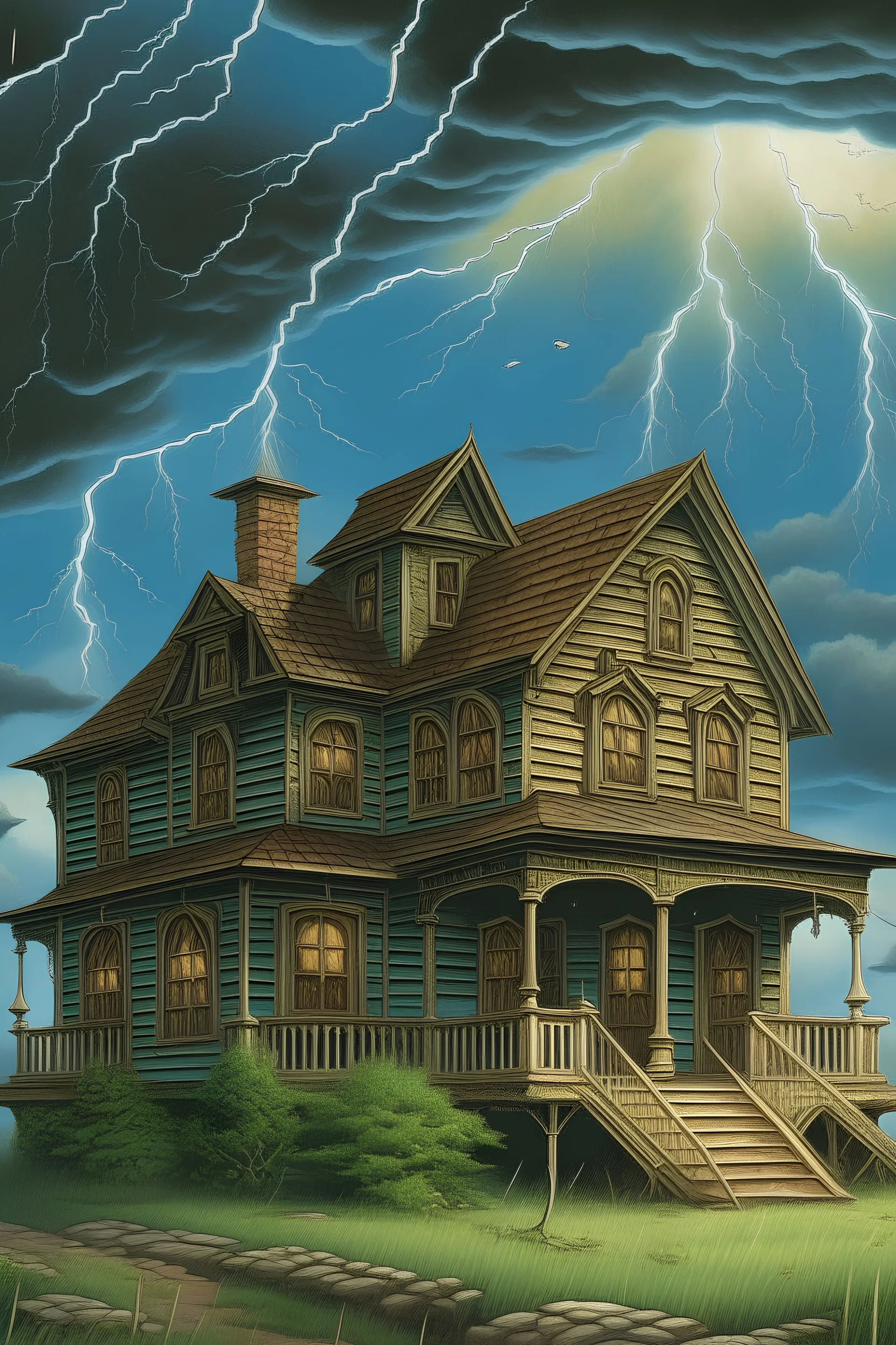 The lost heirloom house with thunder