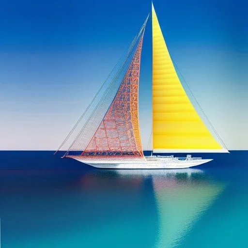 fullbody Drawing of 'sketch of SailShip ',intricate detail,andrea bonelli,Kilian Eng,Ohrai,evan lee,Aleksandr Sidelnikov,KyuYong Eom,three quarters frontal aerial view,toned colors,16k