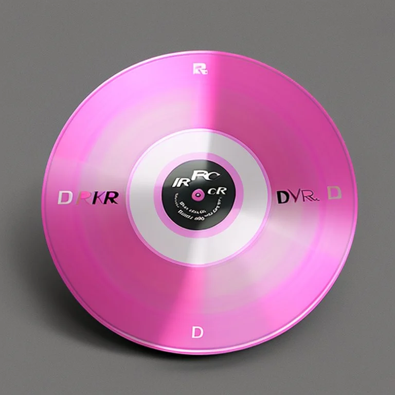 Pink CD-R design