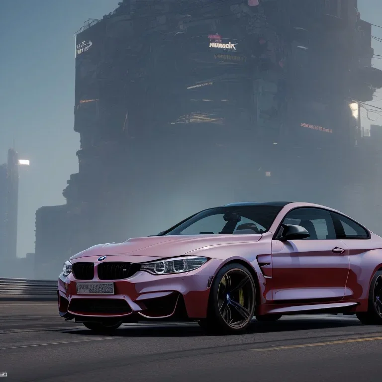 bmw m4 in cyberpunk 2077