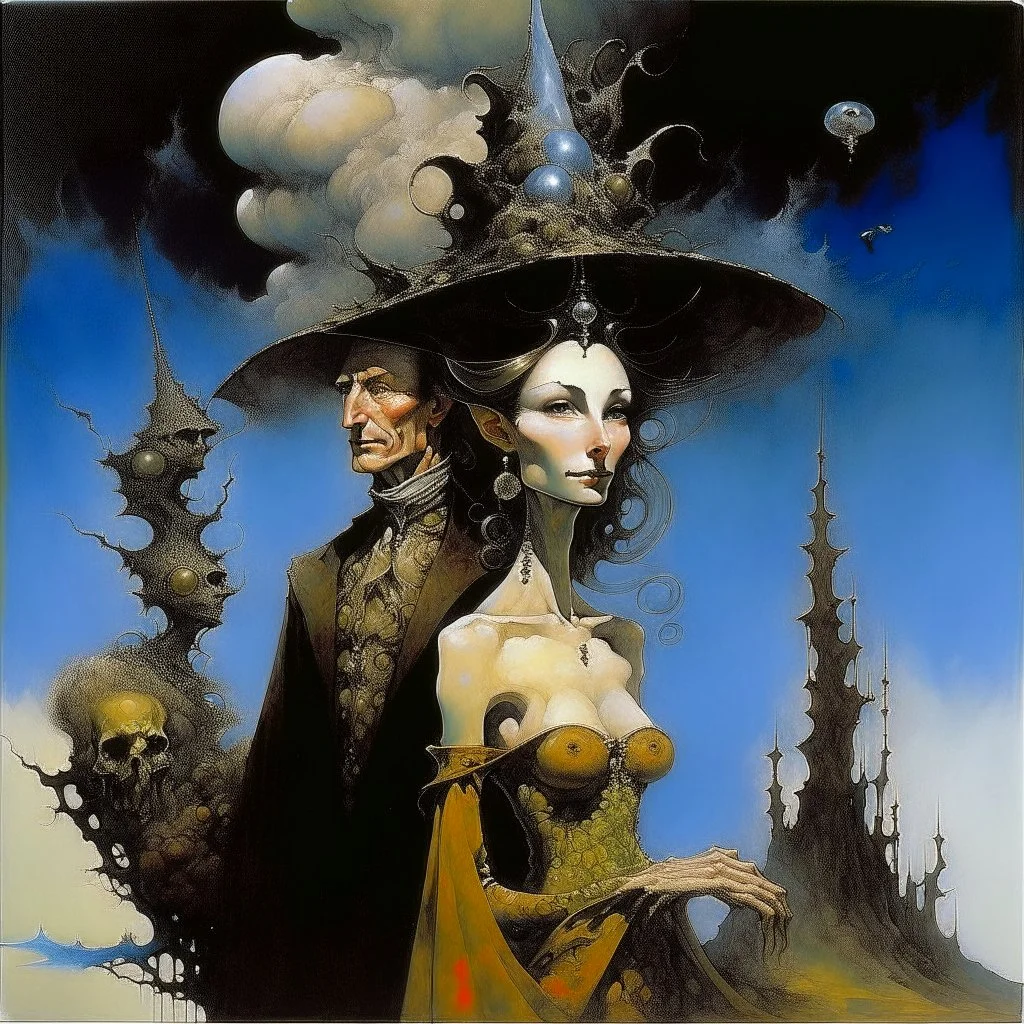 magic woman, jean giraud , Leonor Fini , Yves Tanguy