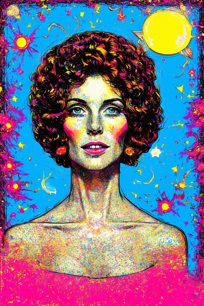 As long as your attention is consumed by the noise, you will never discover the stillness where your divine spark waits; Lowbrow Postmodernism Pop Art