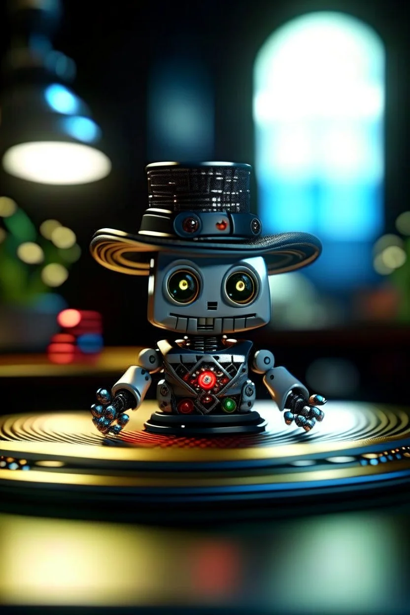 portrait cute chatbot witchcraft wins in poker, photo-realistic, shot on Hasselblad h6d-400c, zeiss prime lens, bokeh like f/0.8, tilt-shift lens 8k, high detail, smooth render, down-light, unreal engine 5, cinema 4d, HDR