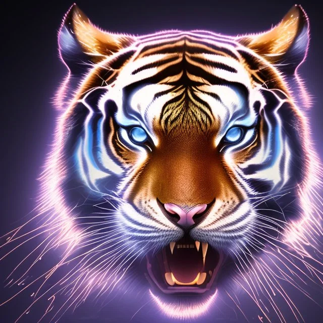 cyber tiger in 3d