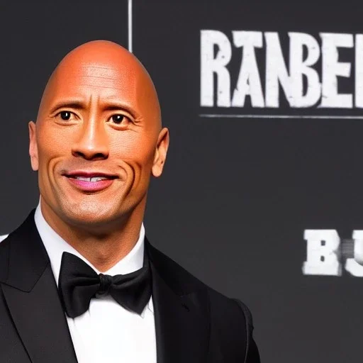 Dwayne the Rock Johnson raising eyebrow