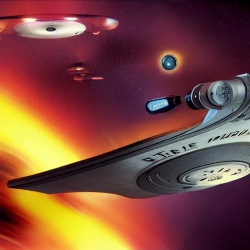 USS Enterprise star trek, ncc 1701, thrusters