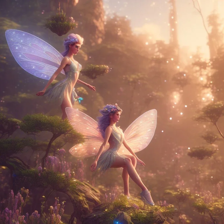 subtle transparent fairy in a galactic ambiance, delicate colors, in the foreground, full of details, smooth，soft light atmosphere, light effect，vaporwave colorful, concept art, smoot, 8 k, unreal engine 5