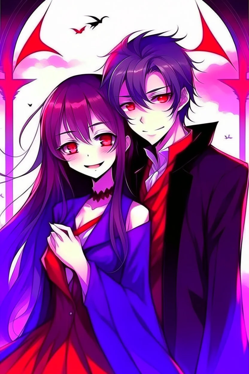 anime couple of vimpire