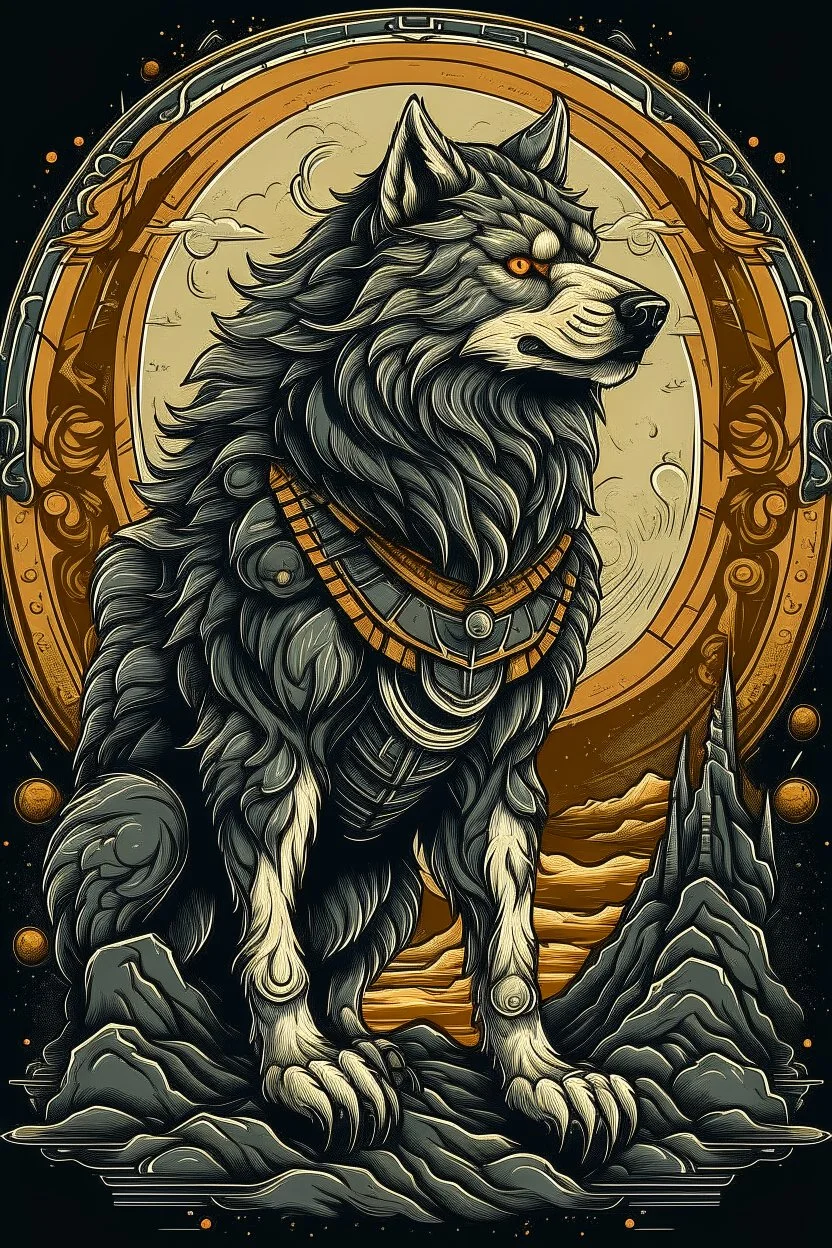 wolf god majestic