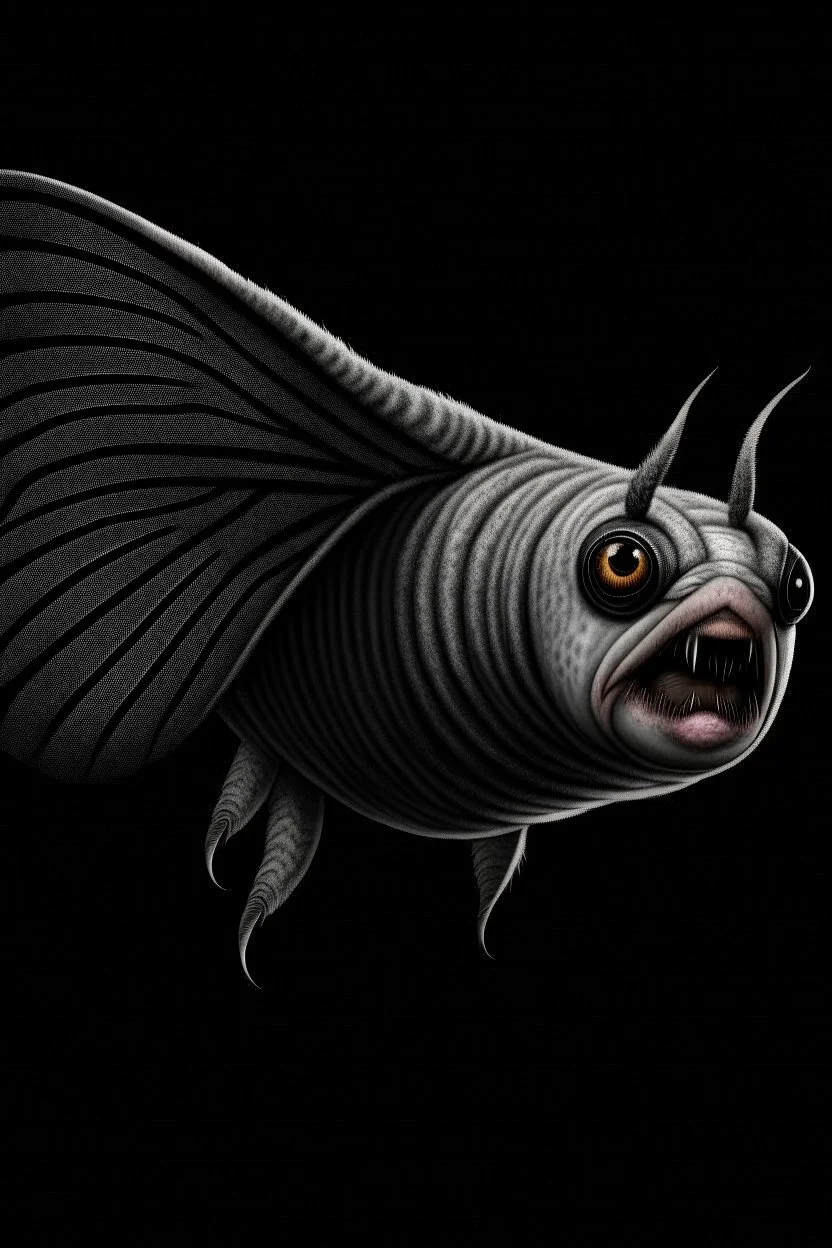 Moth / shark hybrid