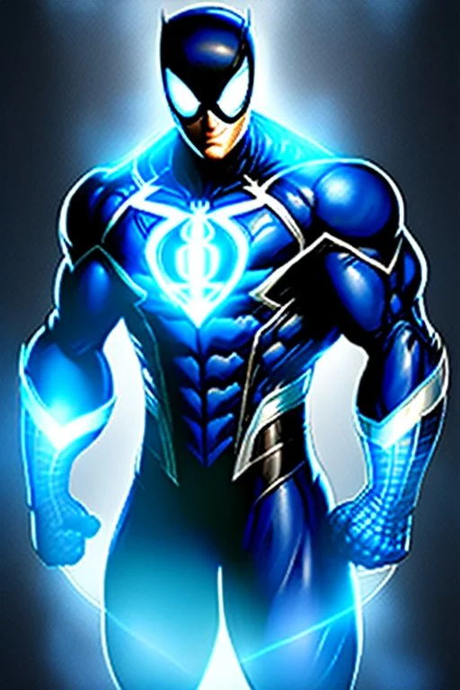 spider-man, DC blue lantern, blue lantern symbol