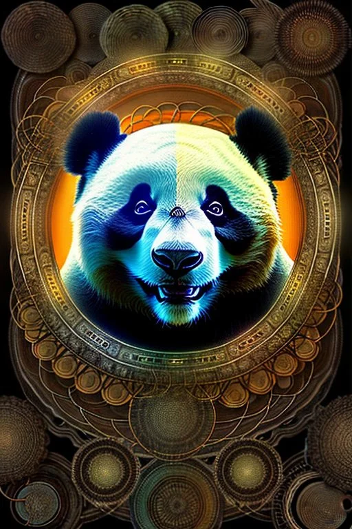 Mandelbrot panda